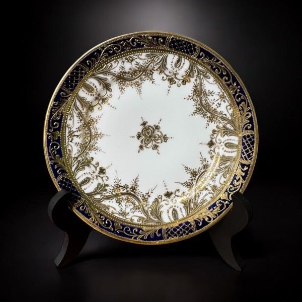 イギリス＊ アンティーク オールドノリタケ スモールプレートa 里帰り品