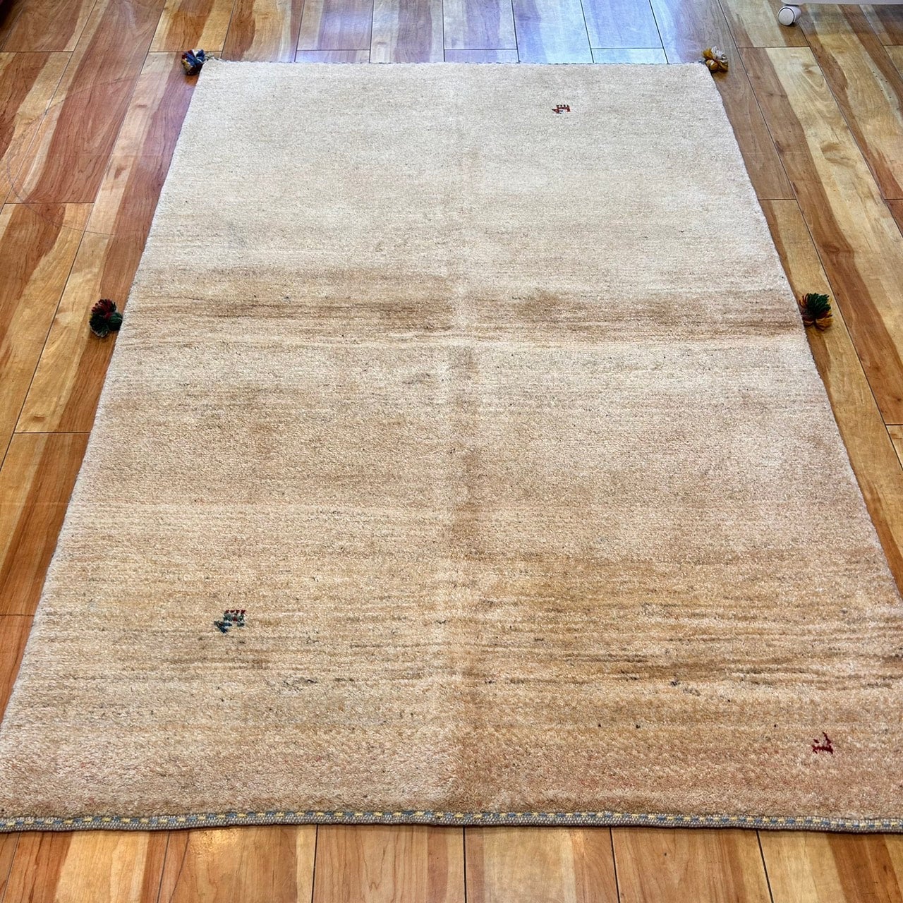 ペルシャ ギャッベ ソファ前 128×75 茜色 ヤギ 【公式通販】